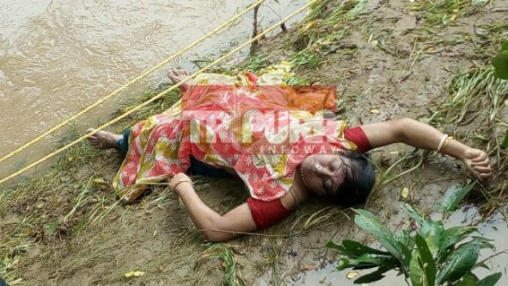 Woman sinks to death in Howrah : Death toll raises to 4  !  Why Manik Sarkar delaying 'Emergency' ?